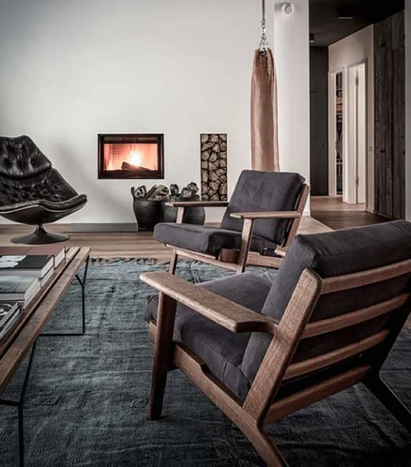 Bachelor Pad Living Room