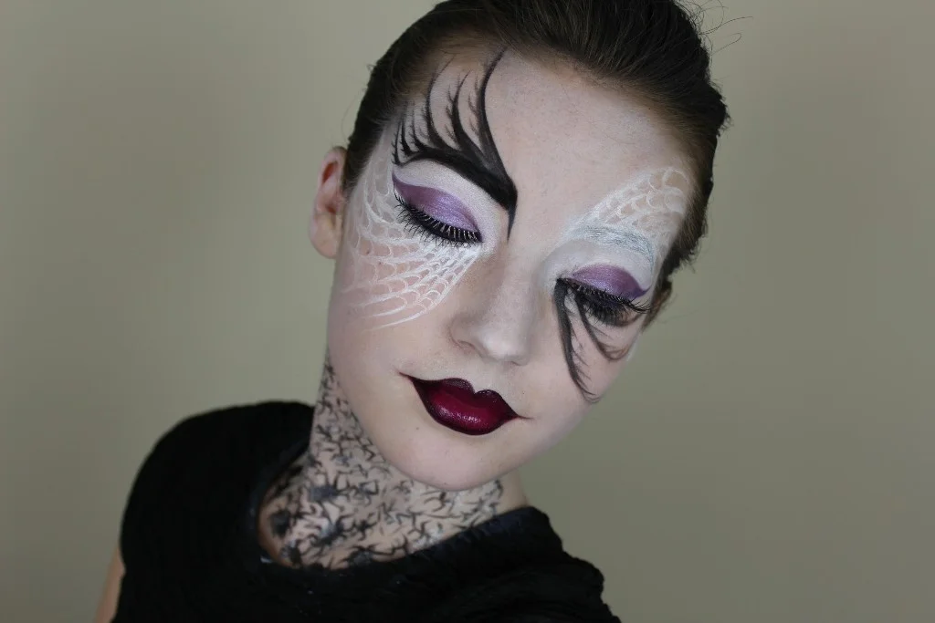 Spider Queen Halloween Makeup Tutorial