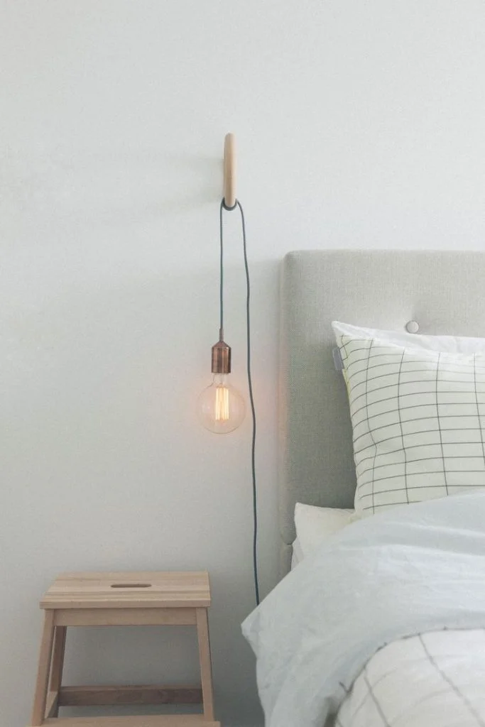 bedroom lamps hanging nightstands