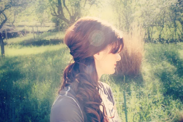 Half Up Criss Cross Hair Tutorial
