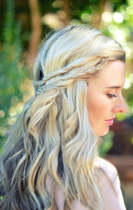 Twisted Braid Hair DIY