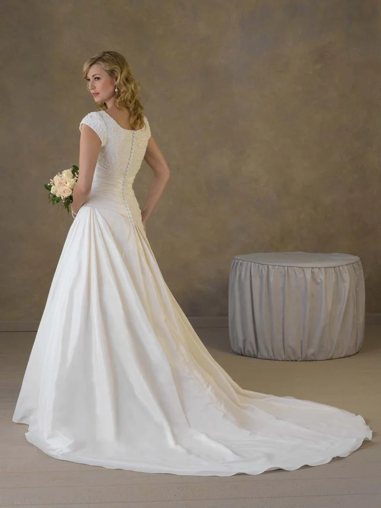 empire waist wedding dress