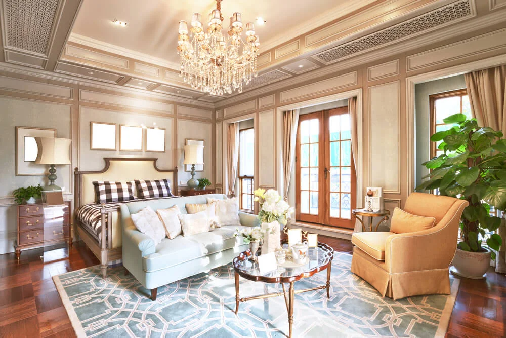 luxury master bedroom