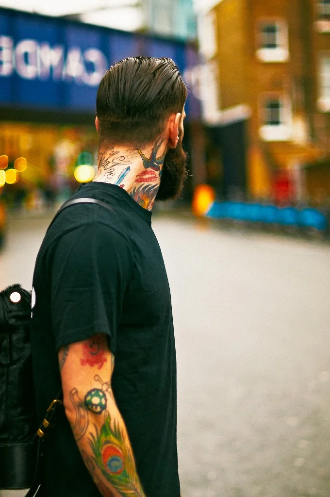Ricki Hall tattoos