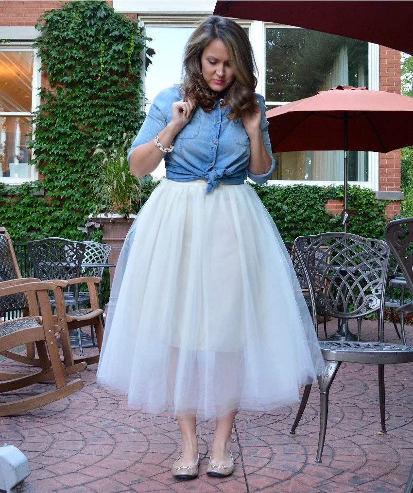 tulle skirt