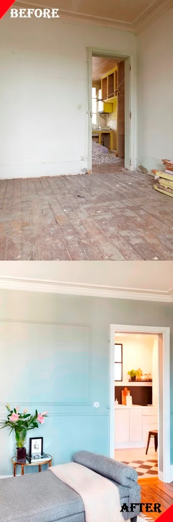 Small Space Apartment Living Room Renovation