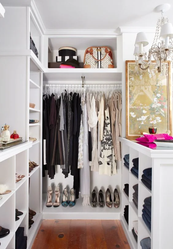 small walk in closet design ideas