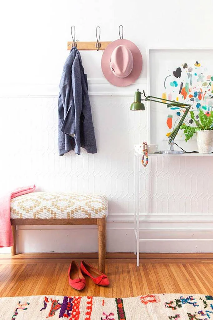 modern entryway makeover