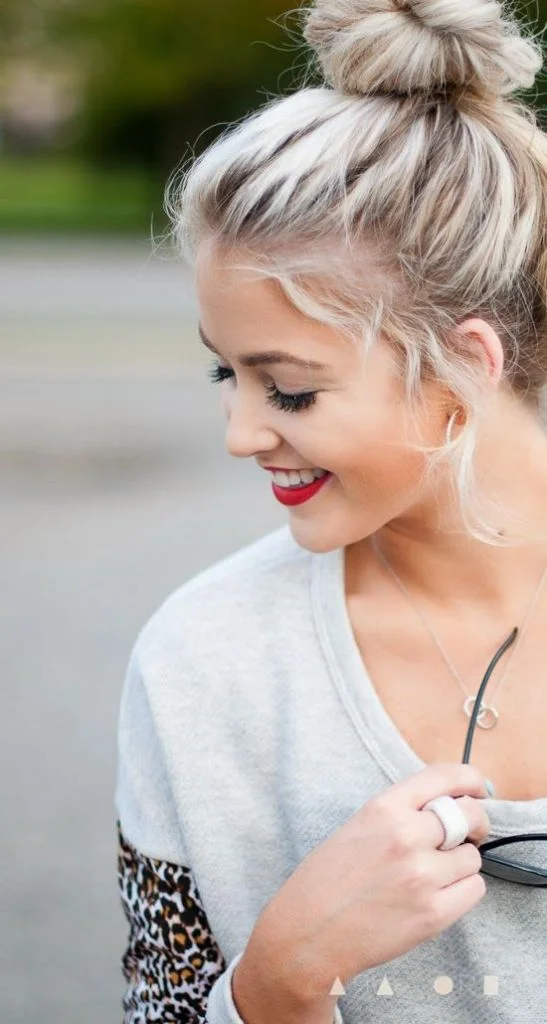 white blonde Hairstyle