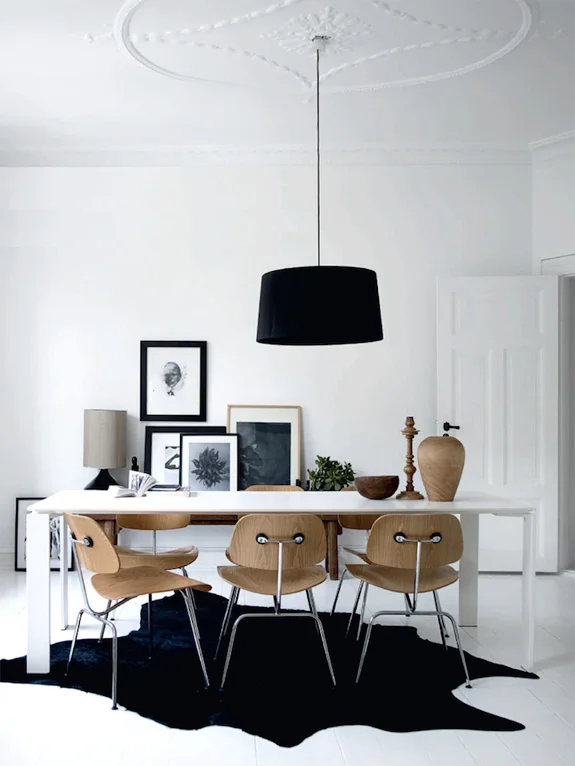 DCM Chairs in wood material