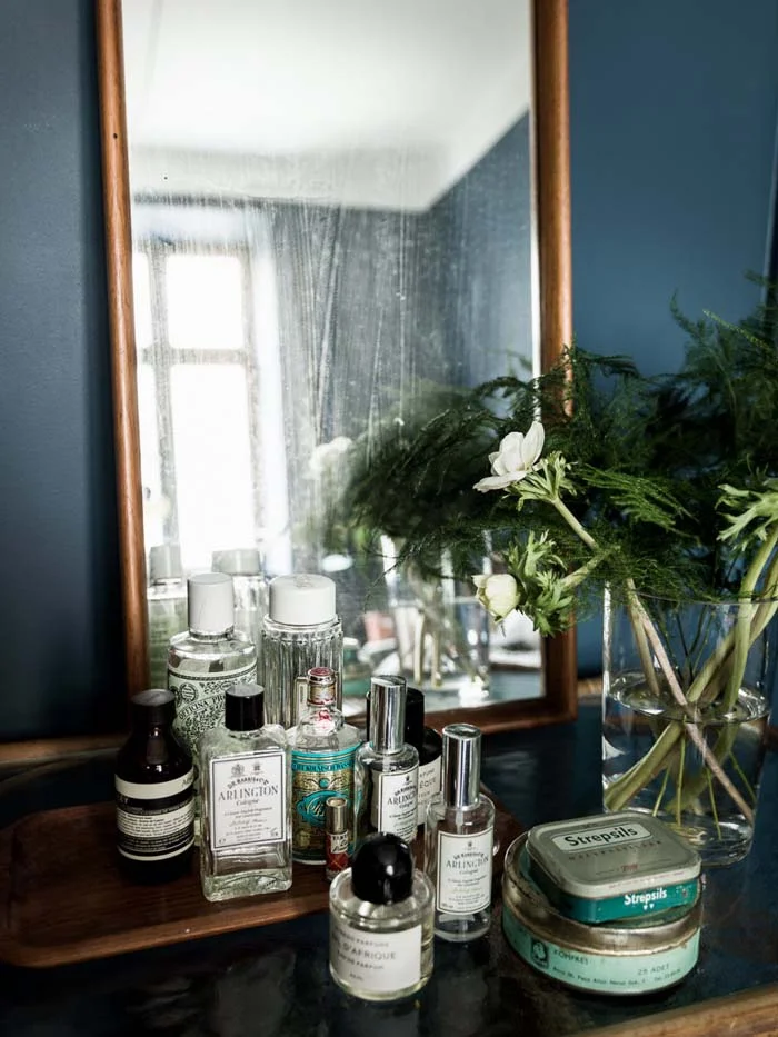 Makeup Accessories and Mirror Decoration
