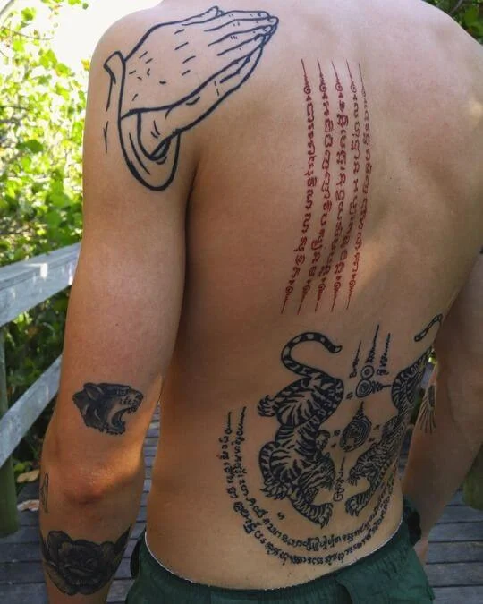 Asian Culture Tattoo For Men