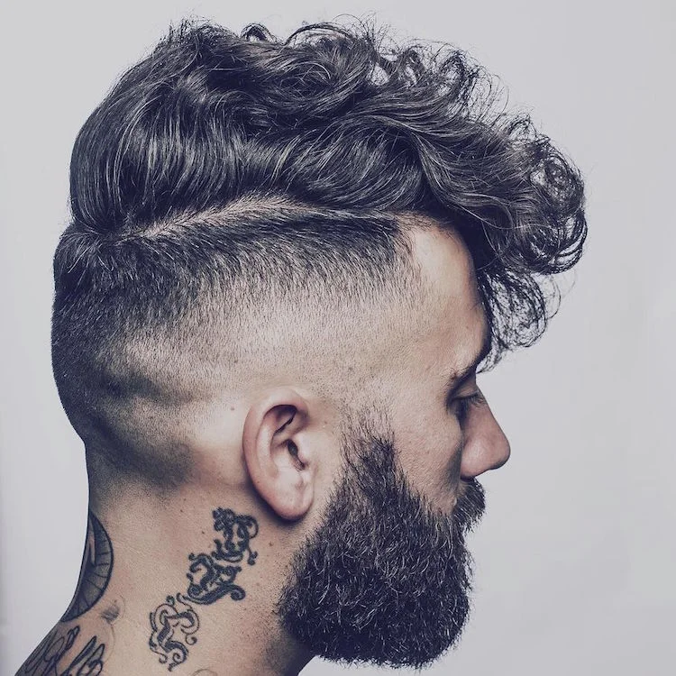 Blade Fade For Long Hair