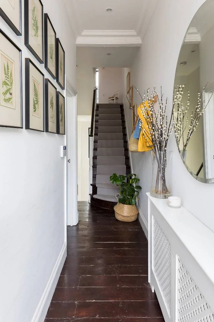 Hardwood Stairs With Runner Carpets