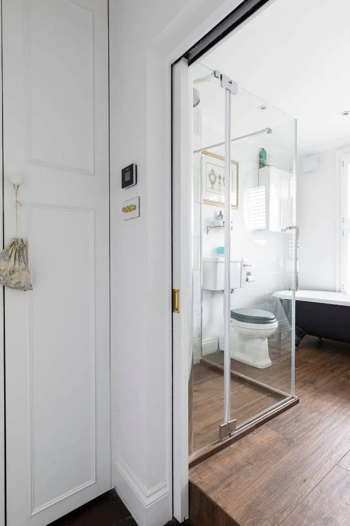 Master Bathroom Wood Floors
