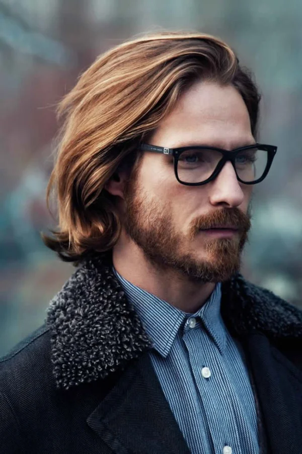 Side Swept Long For Professional look