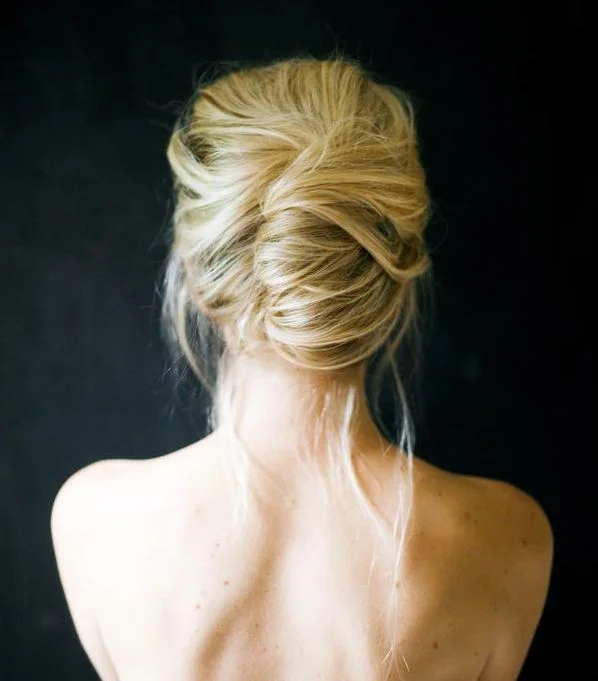 Simple French Twist Updo