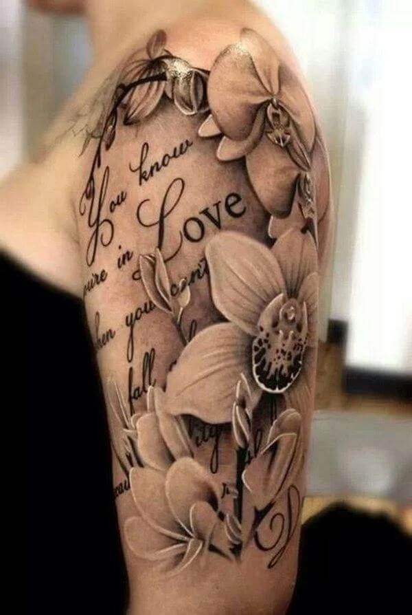 Sleeve Love Quote Tattoo