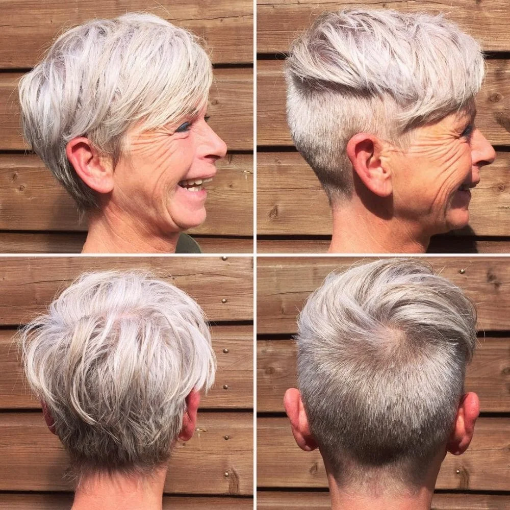 Undercut Pixie For Short Hair