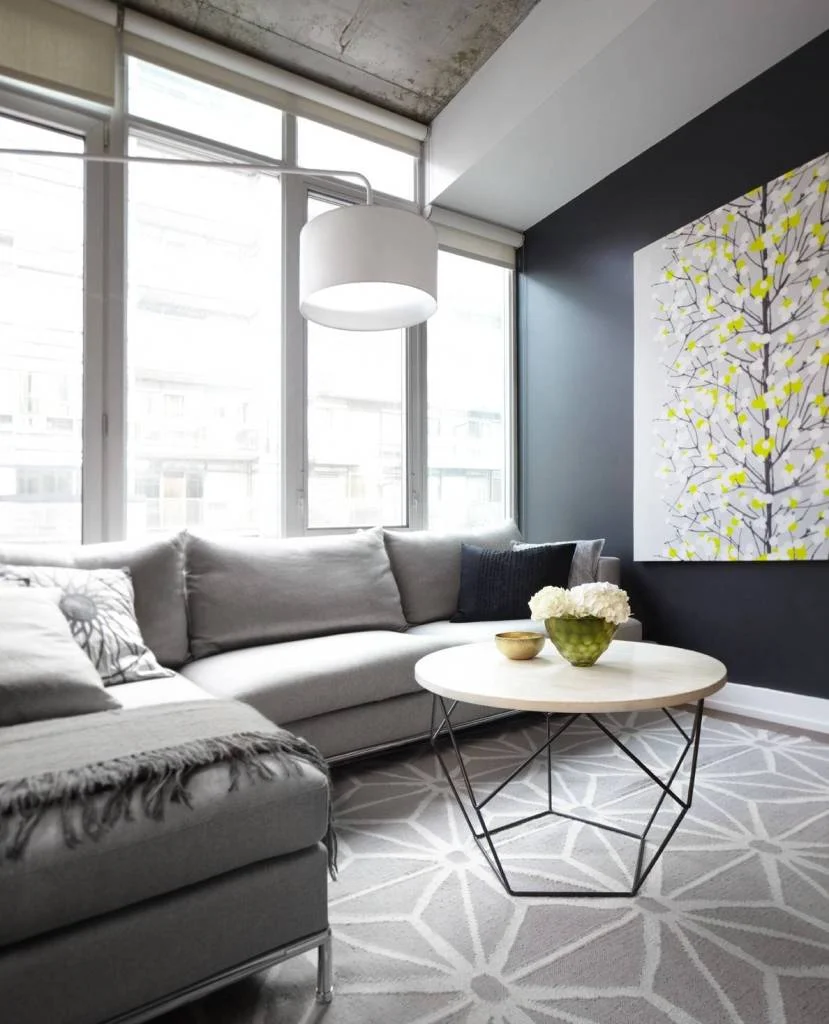 bright living area