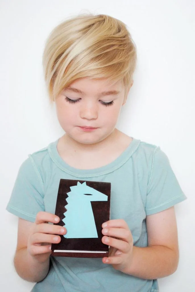 Edgy Short Pixie Cut For Kids