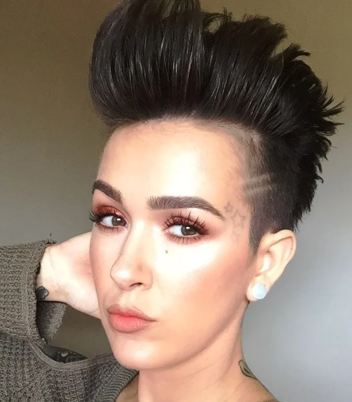 Faux Hawk Short Hair
