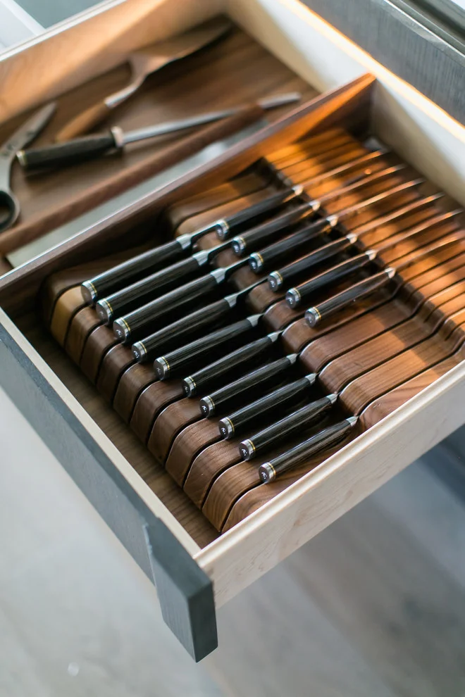 Kitchen Drawer Design For Knife
