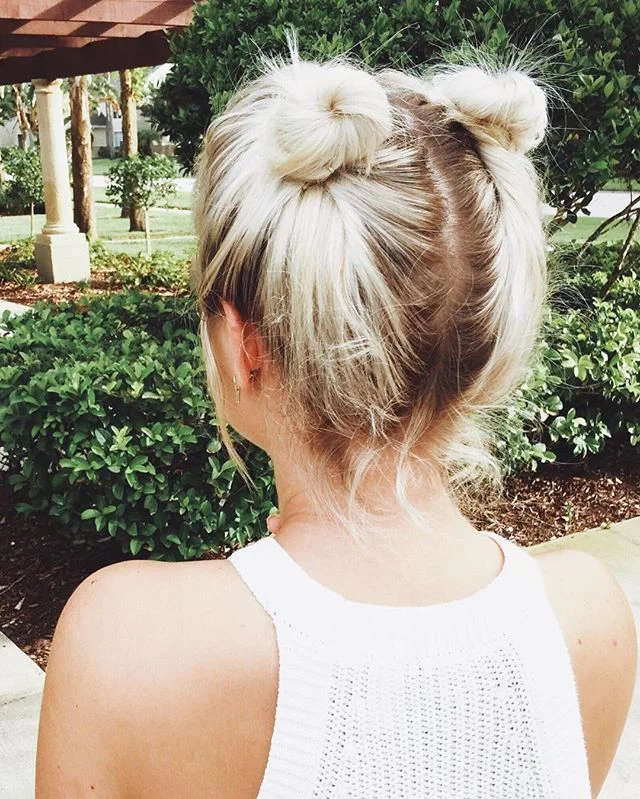 Space Buns For Short Fine Hair