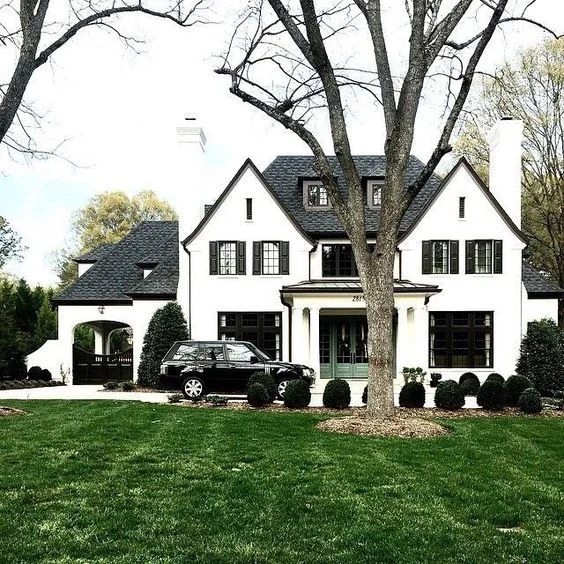 Black Farmhouse Exterior