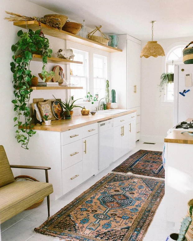 Bohemian Style Kitchen Decor