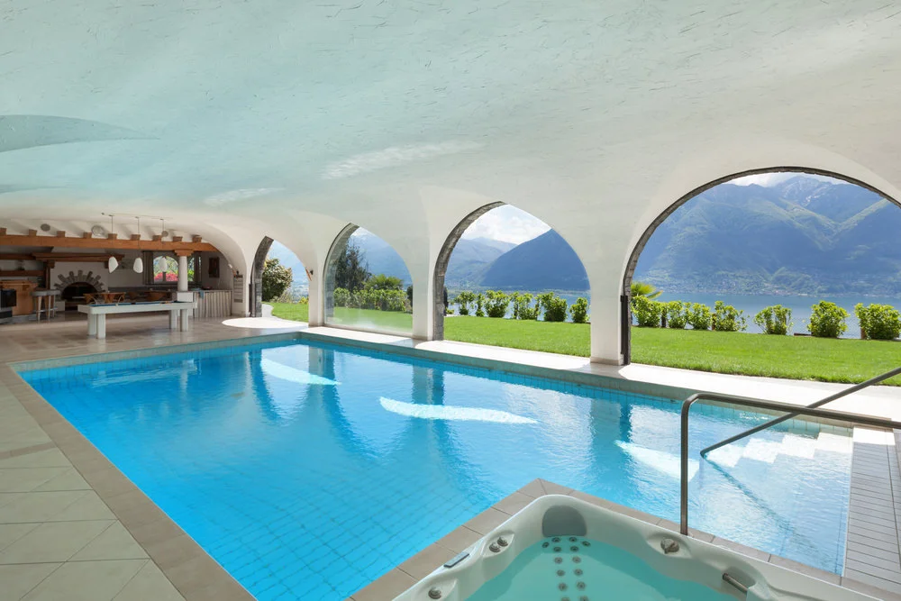 Indoor Pool with Amazing View