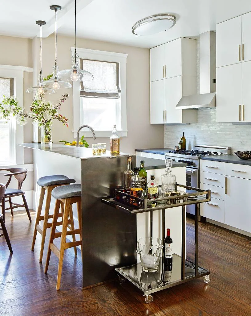 Mini Bar Minimalist Kitchen