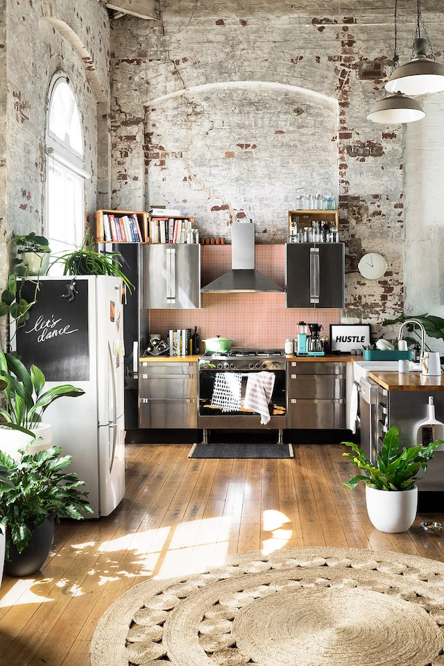 Old Warehouse Industrial Kitchen