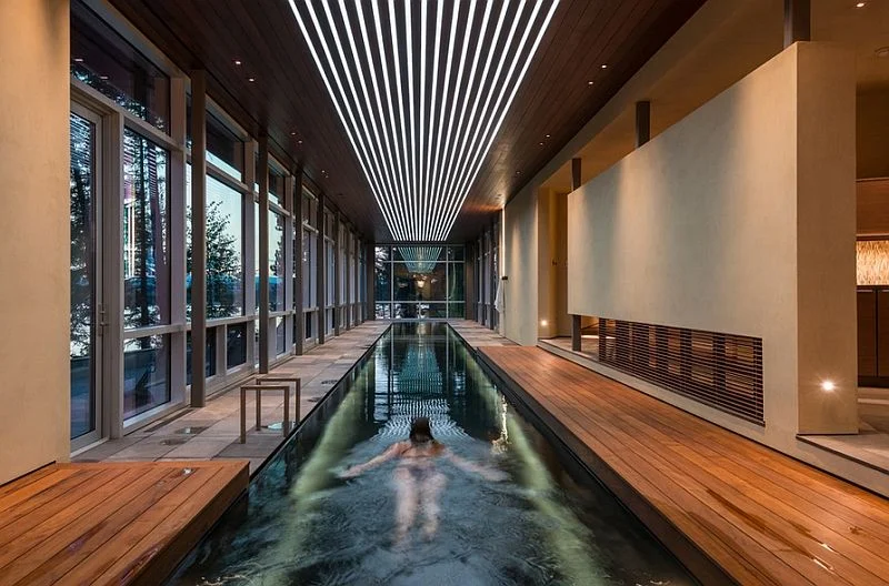 Spa Inspired Indoor Pool