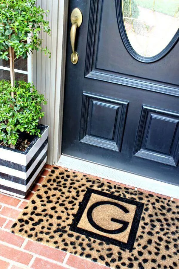 Dimples and Tangles Diy Door Mat