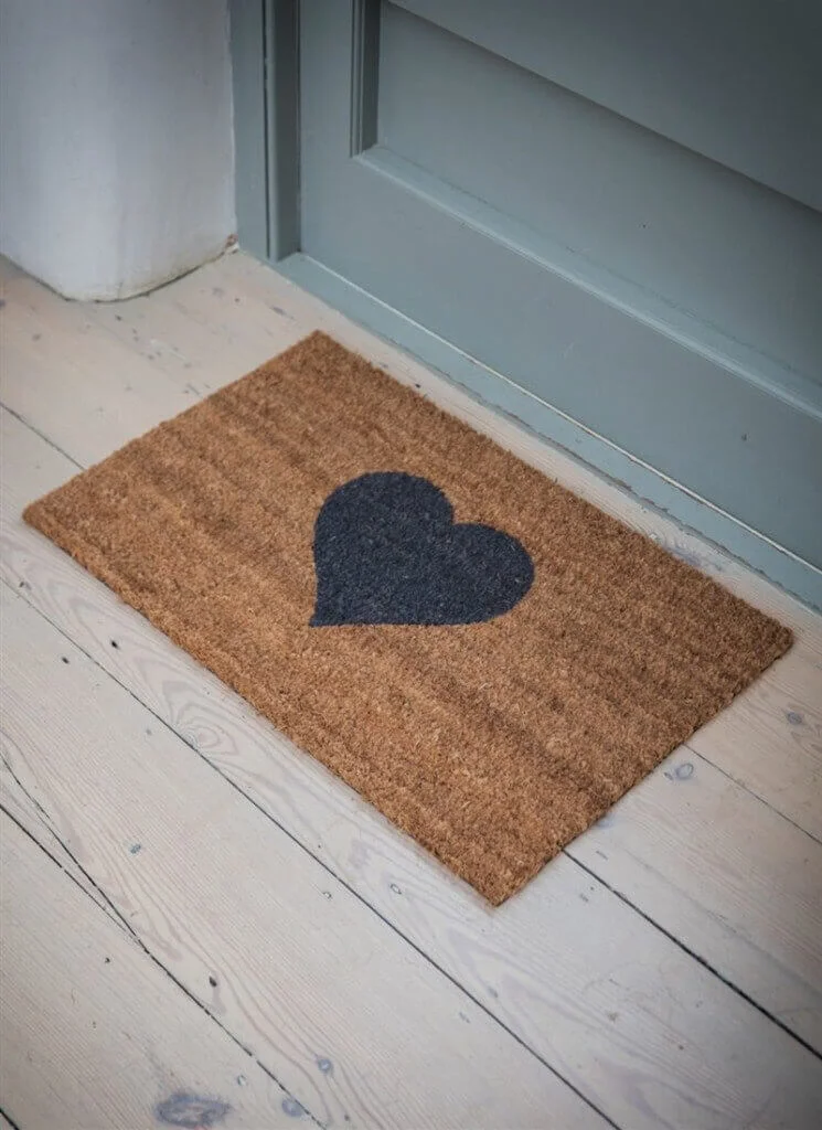 Little Heart Shape Door Mat