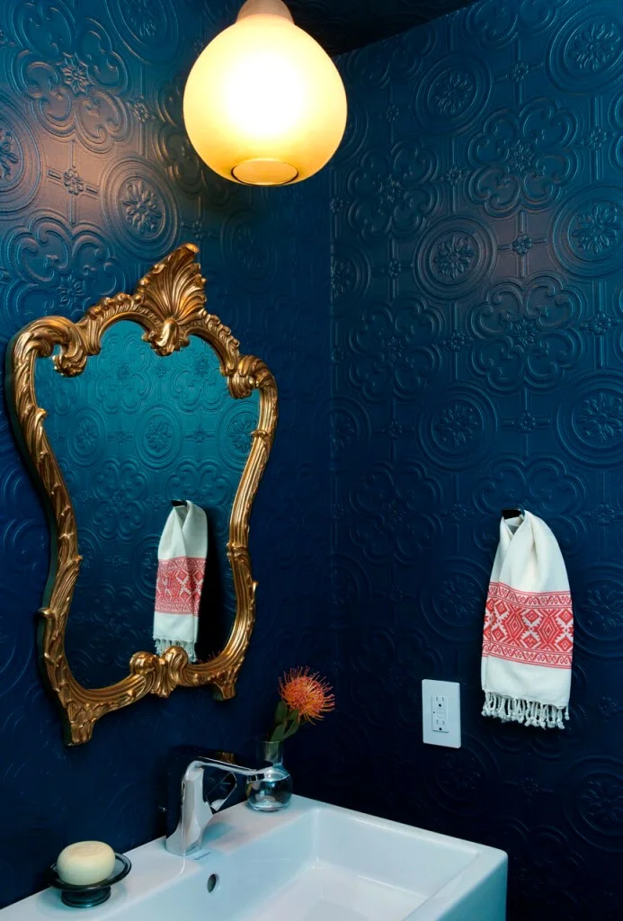 powder room mirror