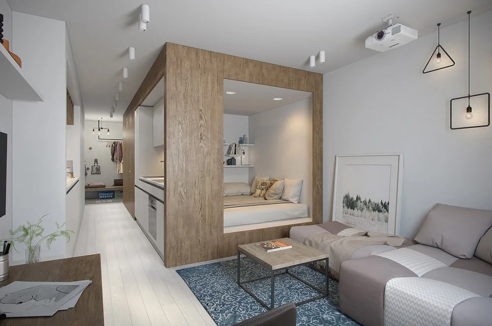 small apartment interior architecture