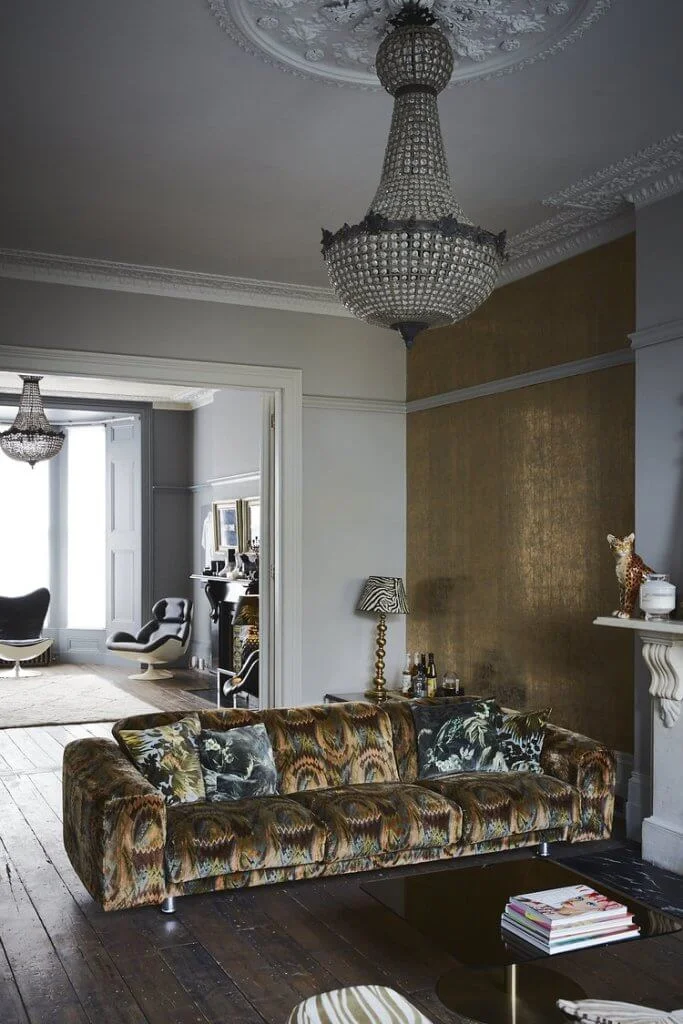 Reception room light crystal chandelier