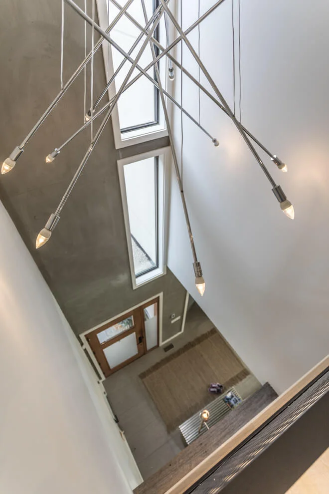 eclectic interior design home lighting