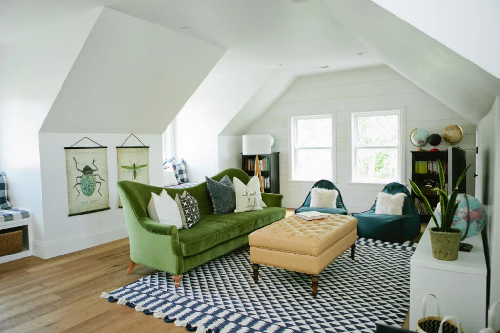 modern farmhouse loft