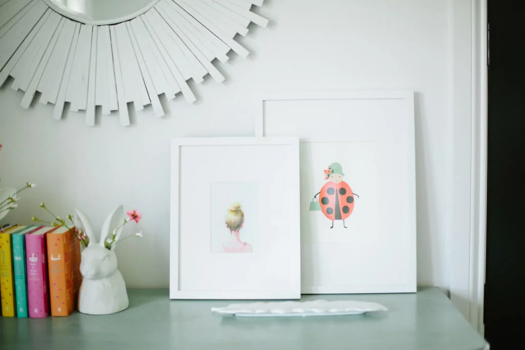 rabbit vase decor