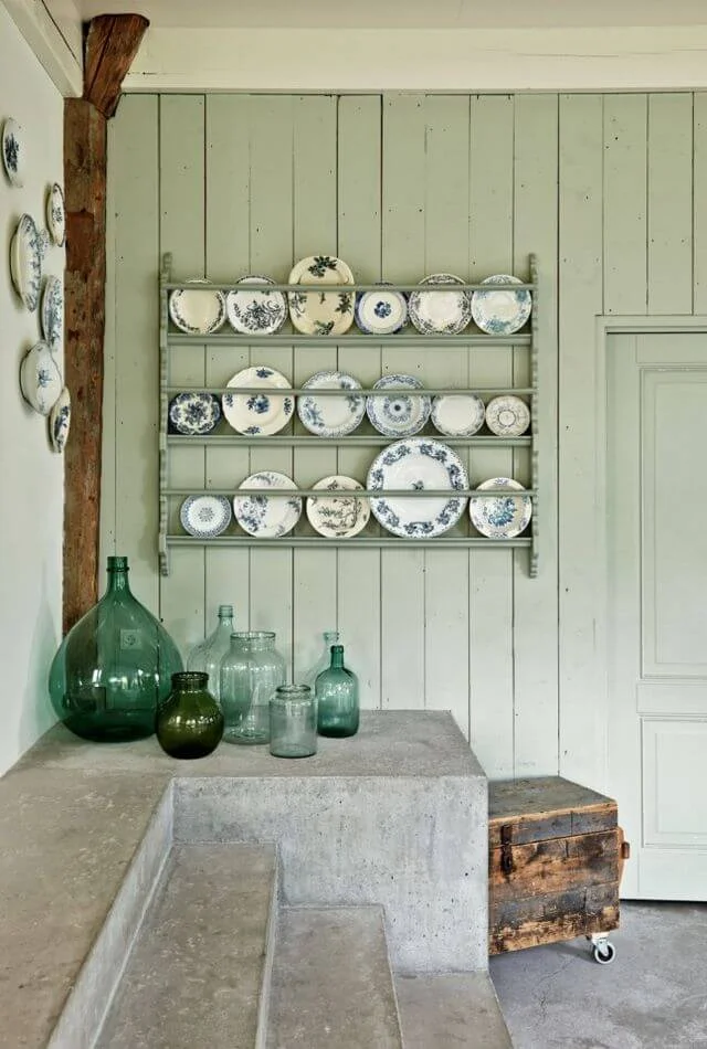silverware collection wall display