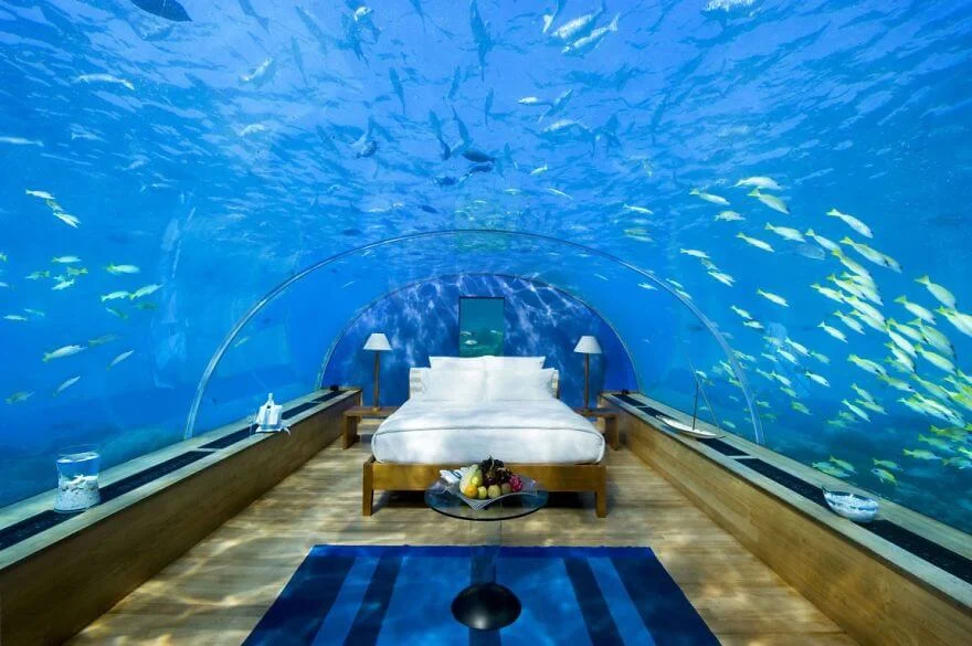 Conrad Maldives Rangali Island Bedroom Views