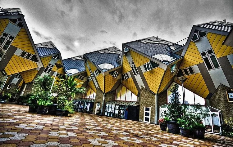 The Curious Cubic Houses Of Rotterdam