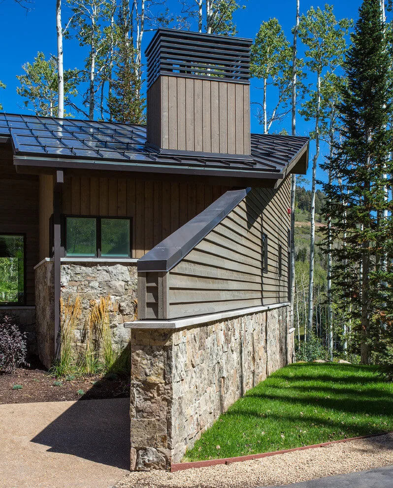 glass and metal roofing