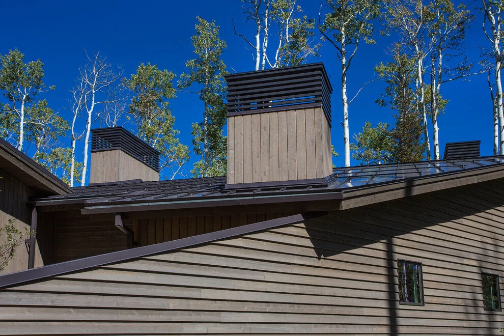 metal bars chimney caps