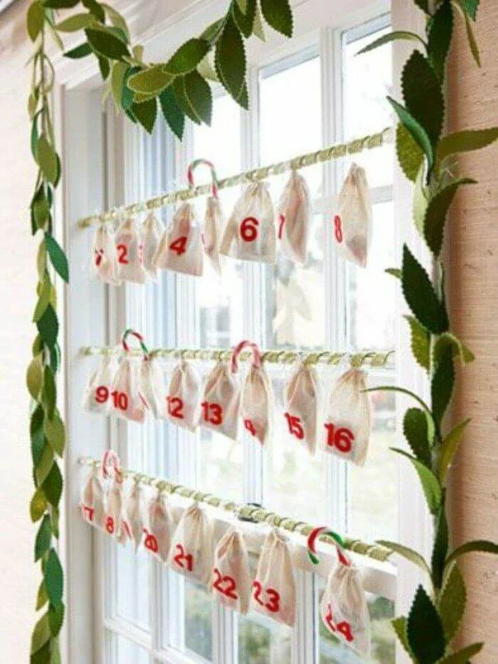 Creative Window Christmas Counter DIY