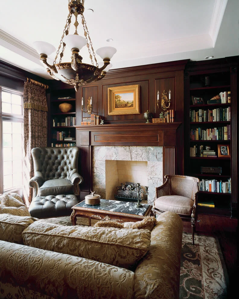 Dark Colors Victorian Design