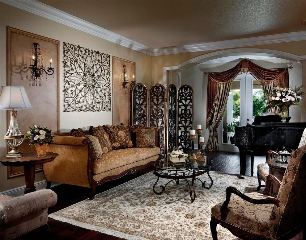 Earthy Colors Victorian Design